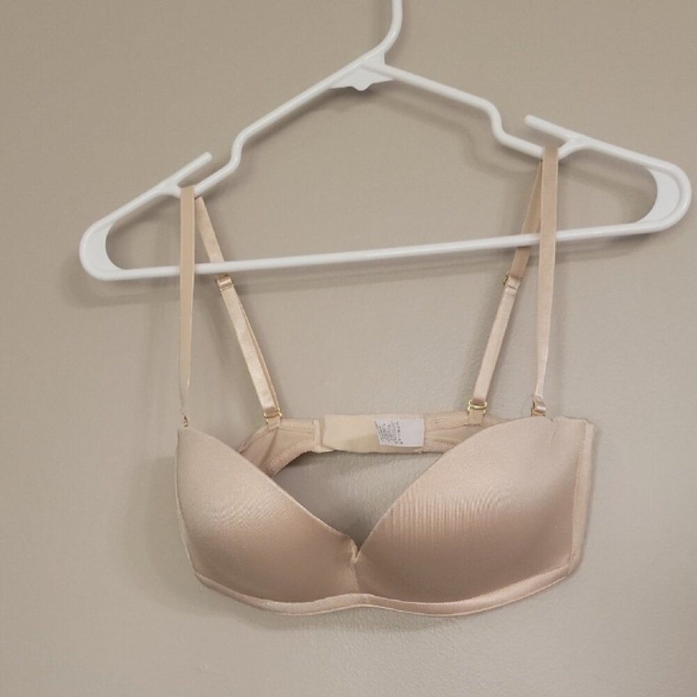 Upbra Beige Underwire Sidewire Bra Size 32DD